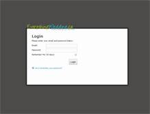 Tablet Screenshot of my.everythingwedding.ca